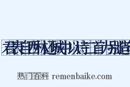 君表自西林还城中以诗二首为别造句是什么意思的图片